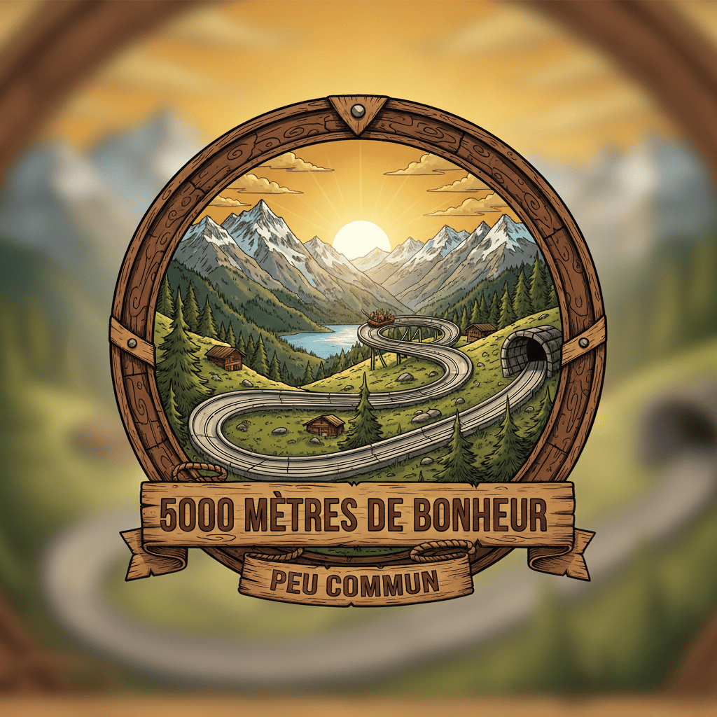 Badge secret 5000 Mètres de bonheur