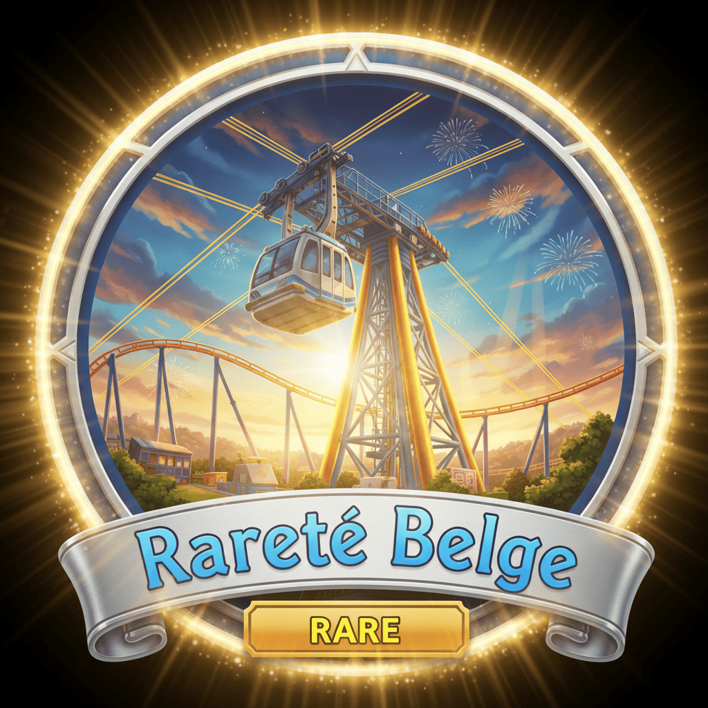 Badge secret Rareté Belge